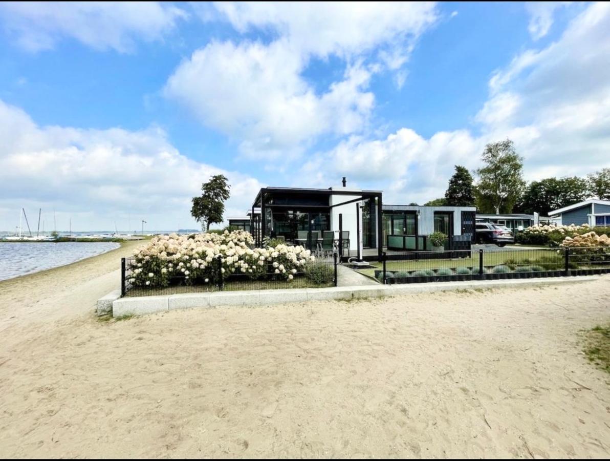 Luxus Cube Meerblick Veluwemeer Am Strand In Erster Reihe Hulshorst ภายนอก รูปภาพ