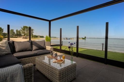 Luxus Cube Meerblick Veluwemeer Am Strand In Erster Reihe Hulshorst ภายนอก รูปภาพ